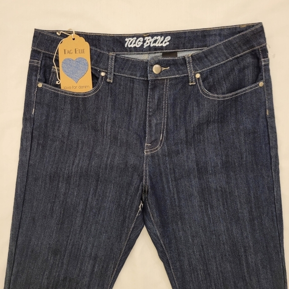 Tag Blue dark wash jeans size 19/20 - Picture 3 of 5